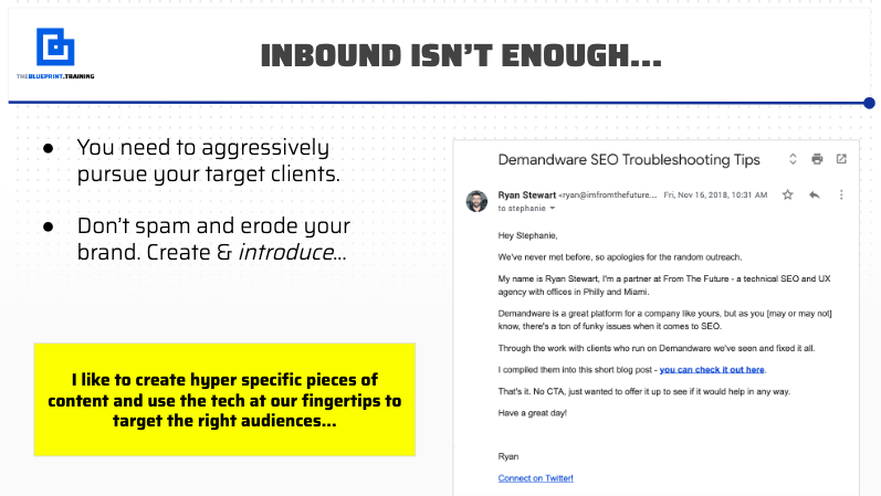 targeted outbound sales